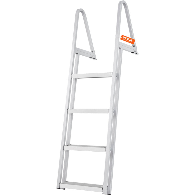 Dock Ladder 4 Step Aluminum 350lbs Pontoon Boat Marine Pool