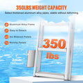 Dock Ladder 4 Step Aluminum 350lbs Pontoon Boat Marine Pool