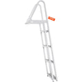 Dock Ladder 4 Step Aluminum 350lbs Pontoon Boat Marine Pool