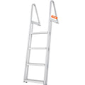 Dock Ladder 4 Step Aluminum 350lbs Pontoon Boat Marine Pool