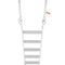 Dock Ladder 5 Step Flip Up 350lbs Aluminum Pontoon Boat Marine
