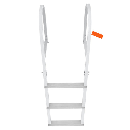 Dock Ladder 3 Step Aluminum 227kg Removable Pontoon Boat Lake Pool