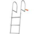 Dock Ladder 3 Step Aluminum 227kg Removable Pontoon Boat Lake Pool