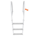 Dock Ladder 3 Step Aluminum 227kg Removable Pontoon Boat Lake Pool