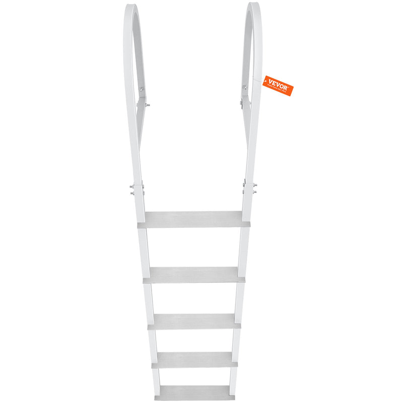 Dock Ladder 5 Step Aluminum 227kg Capacity Pontoon Boat Marine Pool