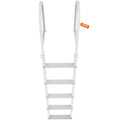 Dock Ladder 5 Step Aluminum 227kg Capacity Pontoon Boat Marine Pool
