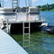 Dock Ladder 4 Step Aluminum 500lbs Pontoon Boat Marine Pool