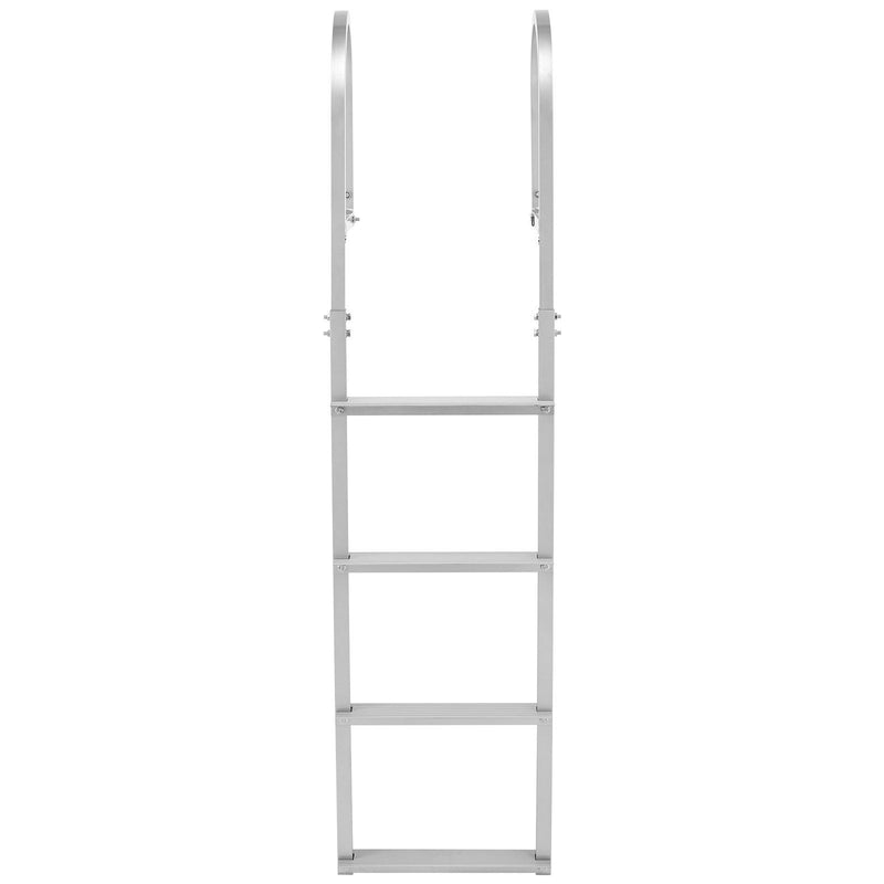 Removable Dock Ladder 4 Step Aluminum Alloy 227kg Swim Boat
