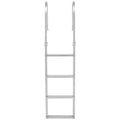 Removable Dock Ladder 4 Step Aluminum Alloy 227kg Swim Boat