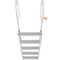 Dock Ladder Retractable 5 Step Aluminum 350kg Adjustable Height 67-79