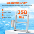 Dock Ladder Retractable 5 Step Aluminum 350kg Adjustable Height 67-79