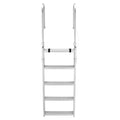 Retractable Dock Ladder 5 Step Aluminum Alloy 159kg Boat Swim