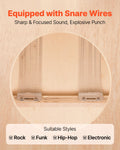 Cajon Box Drum 305x305x430mm Birch Wood Internal Snare