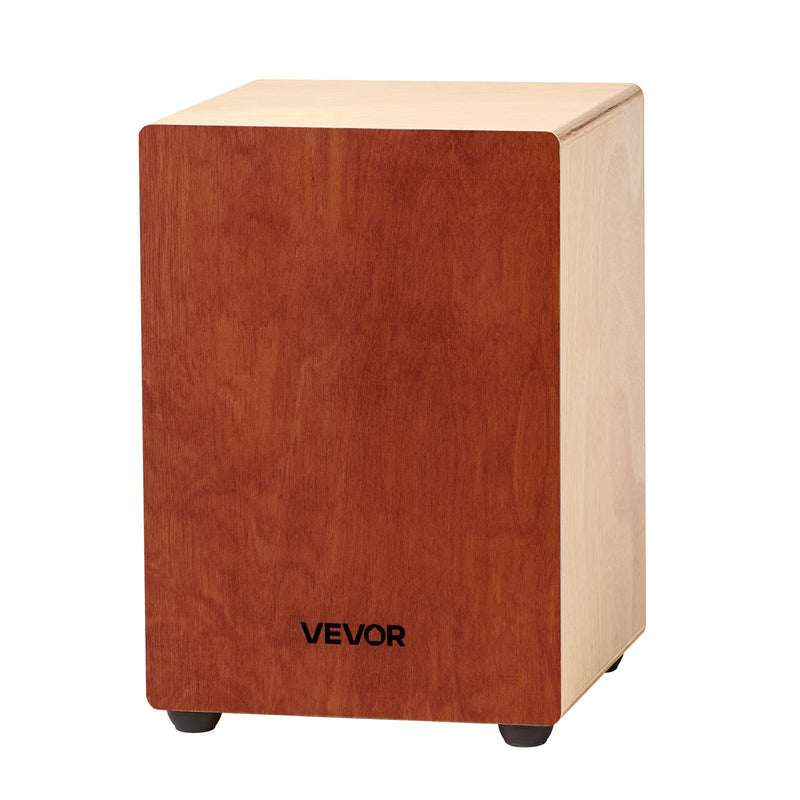 Cajon Box Drum Wooden Percussion 305mm Birch Guitar Strings