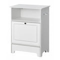 VEVOR Pet Feeding Station 2 Elevated Dog Bowls Storage Cabinet
