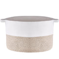 Cotton Rope Storage Basket 87L Woven 20x20x14in