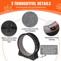 Wooden Cat Exercise Wheel, 43.3