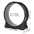 Wooden Cat Exercise Wheel, 43.3