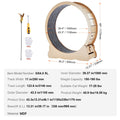 Wooden Cat Exercise Wheel, 43.3