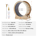 Cat Exercise Wheel 29.5 inch Large Treadmill Indoor Cats