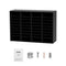Wood Literature Organizer 36 Compartment File Sorter Black