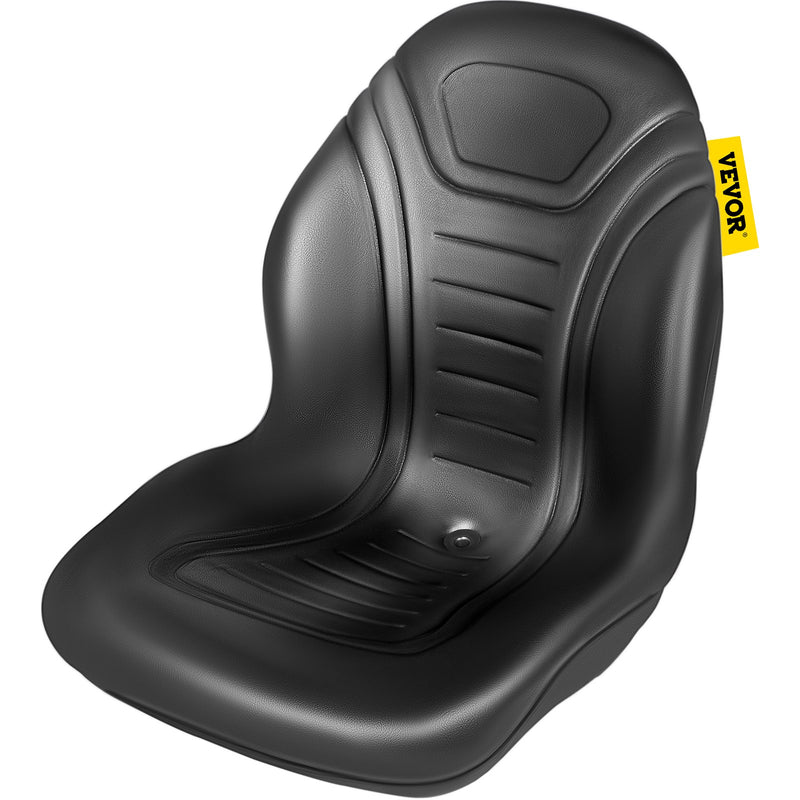 Universal Lawn Tractor Seat Black Vinyl High Back 8