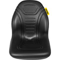 Universal Lawn Tractor Seat Black Vinyl High Back 8