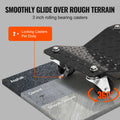 Car Dolly 2PCS Heavy Duty 3000LB Auto Repair Wheel Skate