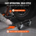 Car Dolly 2PCS Heavy Duty 3000LB Auto Repair Wheel Skate