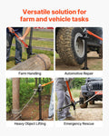 Farm Jack 3.18 Ton 152.5cm High Lift Ratcheting Heavy Duty Tractor