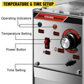 Semi-Automatic Cup Sealer Machine 300-500 Cups/Hour Silver