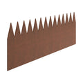 Steel Landscape Edging 6 Pack 40x8in Bendable Garden Border