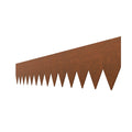 Steel Landscape Edging 6 Pack 40x6in Weather-Resistant Garden