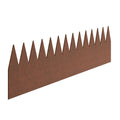 Steel Landscape Edging 6 Pack 40x6in Weather-Resistant Garden