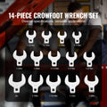 Crowfoot Wrench Set, 1/2