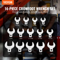 Crowfoot Wrench Set 1/2
