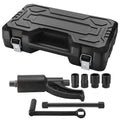 Torque Multiplier, Heavy Duty Torque Multiplier Wrench Set, 1 Inch Drive Lug Nut Wrench Torque Multiplier, 1:58 4800N.m Lug Nut Remover, with 4 Sockets and Storage Case for Truck Trailer RV