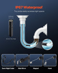 Endoscope Camera 1920P HD 8 LED IP67 Waterproof 5m Semi-Rigid Cable
