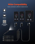 Endoscope Camera 1920P HD 8 LED IP67 Waterproof 3m Snake Scope