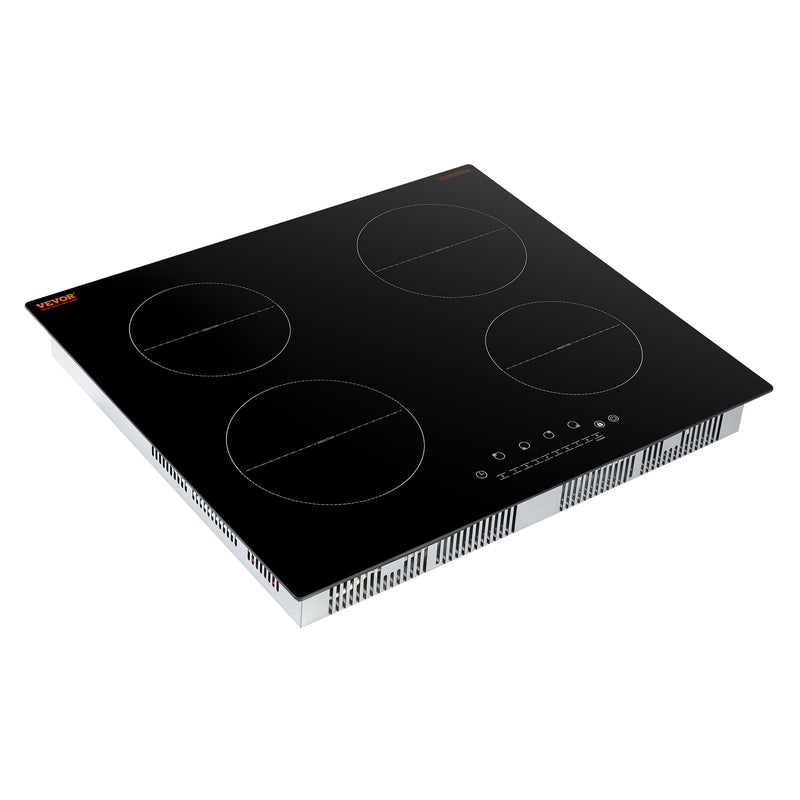 6000W 4 Burner Induction Cooktop Touch Control Electric