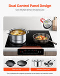 6000W 4 Burner Induction Cooktop Touch Control Electric