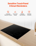 6000W 4 Burner Induction Cooktop Touch Control Electric