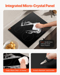 6000W 4 Burner Induction Cooktop Touch Control Electric