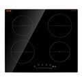 6000W 4 Burner Induction Cooktop Touch Control Electric