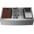 Cefito 36inch Stainless Steel Farmhouse Kitchen Sink Single Bowl