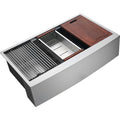 Cefito 36inch Stainless Steel Farmhouse Kitchen Sink Single Bowl