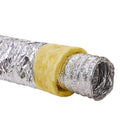 Dryer Vent Hose 127MM Insulated Flexible Duct 7.62M 2 Clamps