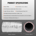 VEVOR Dryer Vent Hose 152.4mm 7.62m Insulated Flexible Duct R-6.0