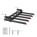 Clamp on Debris Forks 1200mm Bucket 1200kg Heavy Duty Pallet
