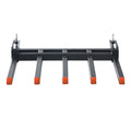Clamp on Debris Forks 1200mm Bucket 1200kg Heavy Duty Pallet